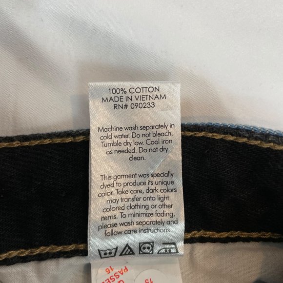 PacSun Jeans 90's Boyfriend Light and Dark Wash 25 - Picture 7 of 8